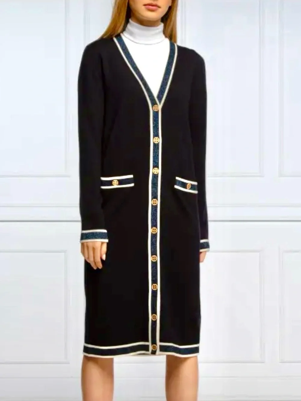 Tory Burch Madeline Long Cardigan